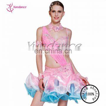 L-1095 Handmade best 90 dance costume