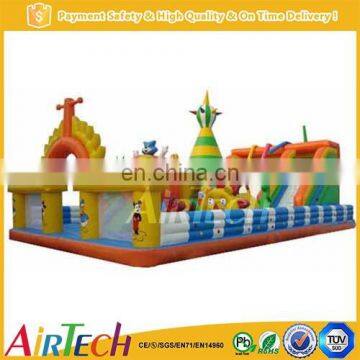 Popular inflatable outdoor funcity for kids