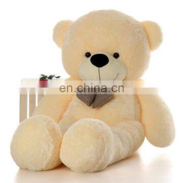 gaint teddy bear factory Big teddy bear with bow plush stuffy toy custom plush toys meet EN71, CE, ASTM standards