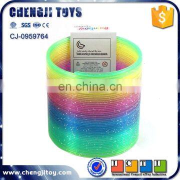 Wholesale hot popular Cheap colored slinky for kids