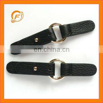 soft PU leather adjustable toggle