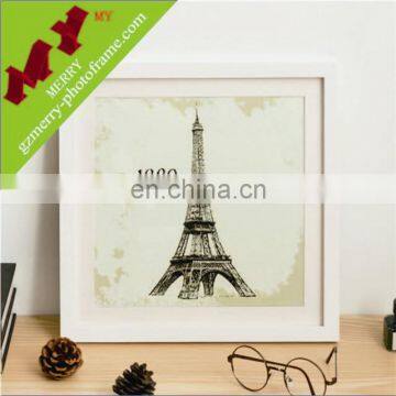 Eco friendly wood photo frame / square picture frame