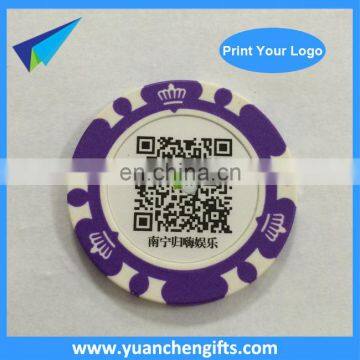 Casino Poker Chips Custom Poker Chip Golf Ball Markers With Logo photo-5