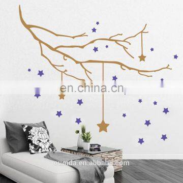 Self adhesive sticker vinyl wall stickers printing