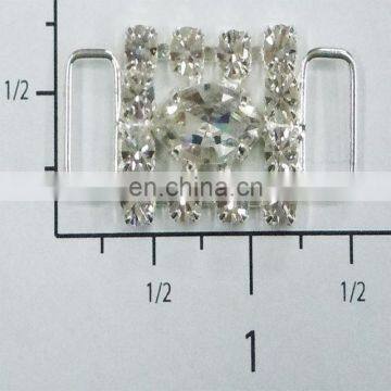 Hot sale mini rhinestone connectors for bikini