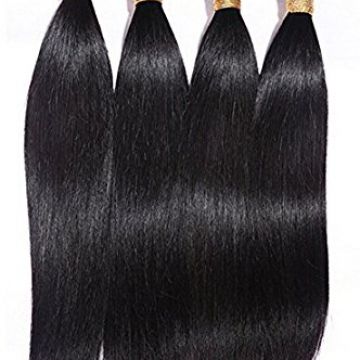 Ramy Raw No Mixture 14inches-20inches Natural Black Synthetic Hair Extensions Brazilian