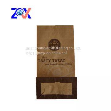 Paper Material Bread Use Food Take Away Paper Bags photo-5