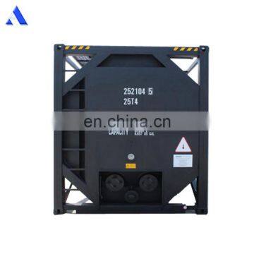 Fire Heating or Electric Heating 20000L Bitumen Transportation Tank Container photo-3
