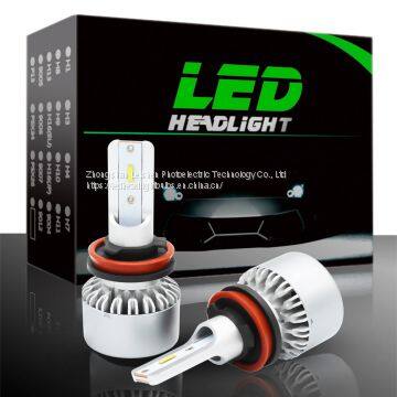 H11/H8/H9 LED Headlight Bulbs Conversion Kit, DOT Approved, Canbus CSP Chips Low Beam/Fog Light Bulb- 6000LM 6000K Xenon White