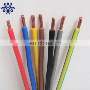 300/500V cu PVC insulated single core 2.5mm 1.5mm2 nya cable