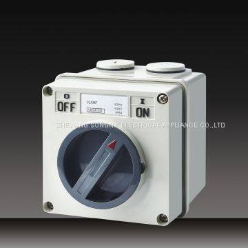 Weather Proteced Isaolating Switch Push Button Switches to IP66 Combination Switched Sockets photo-3
