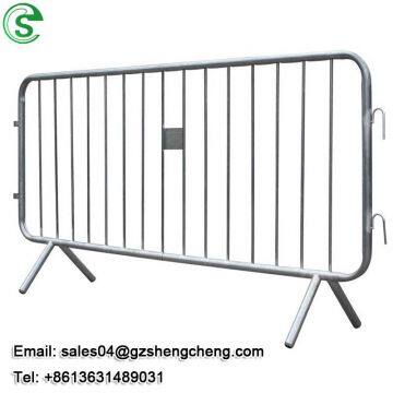 Metal bike rack barricade 8 foot for temporary walkways