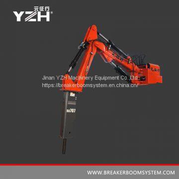 Electric Hydraulic Material Hanlder System For Garbage Station