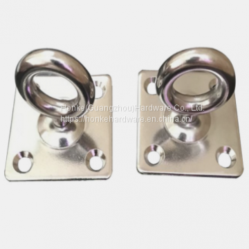 Marine Hardware Sail Boats And Yachts Hardware Fittings Stainless Steel  Square Pad Swivel Eye Plate