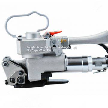 Pneumatic Pet Button Free Strapping Machine Plate Binding Machine Xqd-19 Pneumatic Strapping Machine photo-3