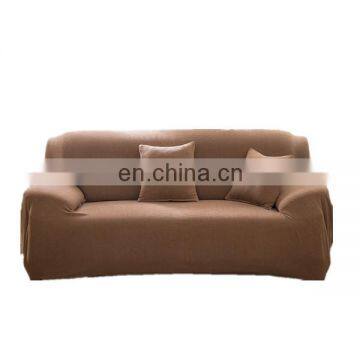 Soft High Stretch Solid Sofa Slipcover Machine Washable Spandex Sofa Covers photo-7