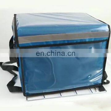Take Away Service Custom Logo Insulated Food Delivery Bag Motorcycle Thermal Box Cooler Bag photo-2
