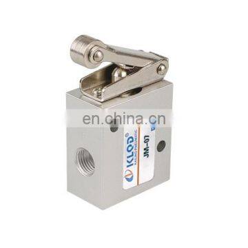 JM series selective knob lock button plat round button roller type stop type machinery valve