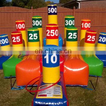 Outdoor Sports Giant Inflatable HULA HOOP Ring Toss Game