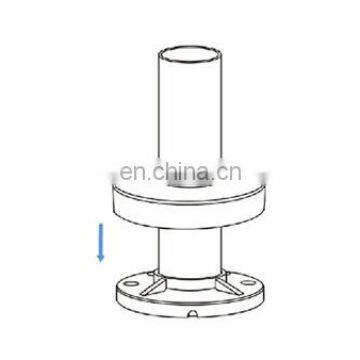 Stainless Steel Balustrade Handrail Glass Stair Railing Pipe Flange Base Decorative Cover photo-5