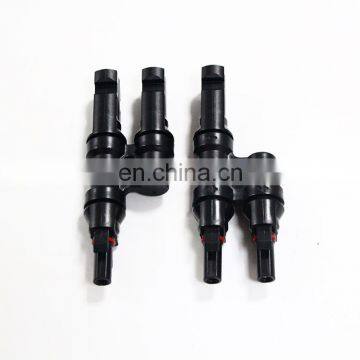 Factory Supply 1500V Tuv Approval Waterproof Ip68 Pv Solar Panel T Branch T4 Solar Connector photo-4