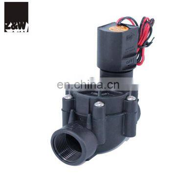 PLASTIC 3/4 inch solenoid valve pilot water irrigation ac dc latching magnetic