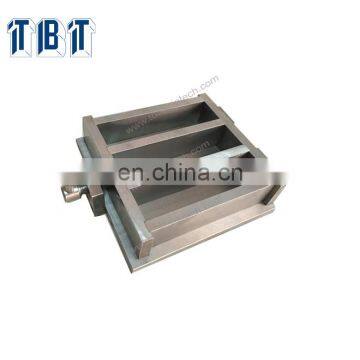 40*40*160mm Steel Three Gang Cement Mortar Prism Test Mould