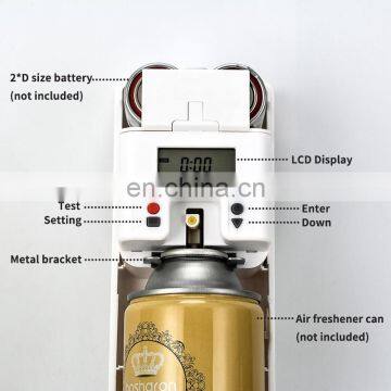 Toilet Digital Spray Refill Timer LCD Automatic Aerosol Dispenser photo-2