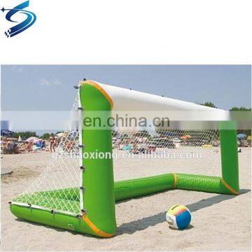 Wholesale portable inflatable soap football field shoot on beach , Factory price soccer field target for outdoor sport game