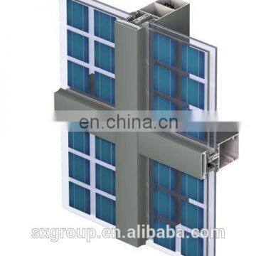 6082 aluminum alloy 6000 series 6061 curtain wall aluminum profile