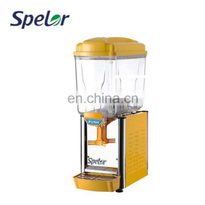 Elegant Appearance Single Tank Commercial Cold Beverage Dispenser Juice Dispensers For Sale