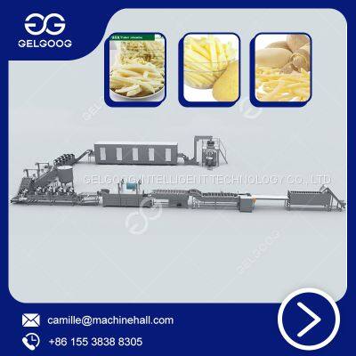 Fully Automatic Frozen French Fries Production Line