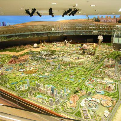 Architectural Model of Dubai Amusement Park, UAE, Smart City Model photo-3