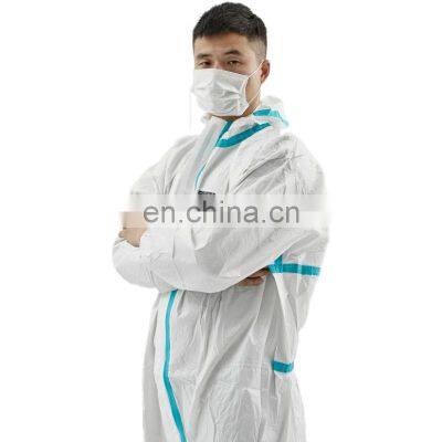 Disposable non-woven fabric protective coveralls schutzanzug typ 5 6