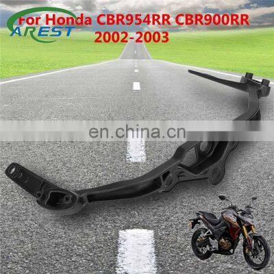 Upper Fairing Stay Bracket For HONDA CBR954RR CBR900RR 2002-2003 CBR 900 954 Black Front Headlight Fairing Bracket Pre-drilled