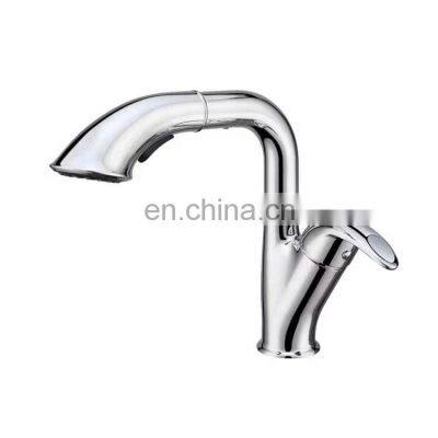 Gaobao brand deck mounted 3-ways brushed basin wash mixer faucets used bathroom fixtures