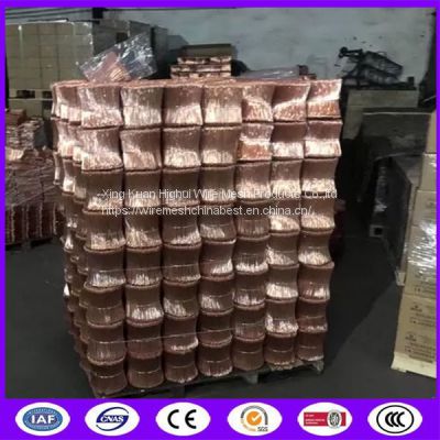 Anti Rust 350mpa BWG 12 Q195 Rebar Copper Tie Wire