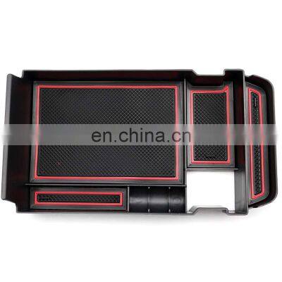 Interior Accessories Parts Silicone Armrest Rest Storage Box Center Control Console Organizer Tray For Mazda CX-30 2020 2021 photo-5