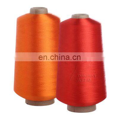 DTM Polyester FDY Yarn for woven label  536 stock colors