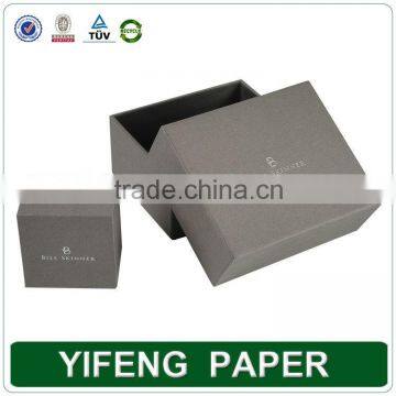 Yifeng 100% Quanlity Wholesale Luxury Square Brown Cardboard Packaging Paper Jewellery Watch Gift Custom Box photo-5