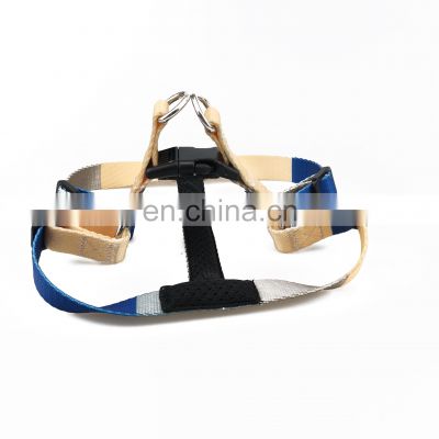 Wholesale step in customized pattern with logo pet harness simple design adjustable dog harness