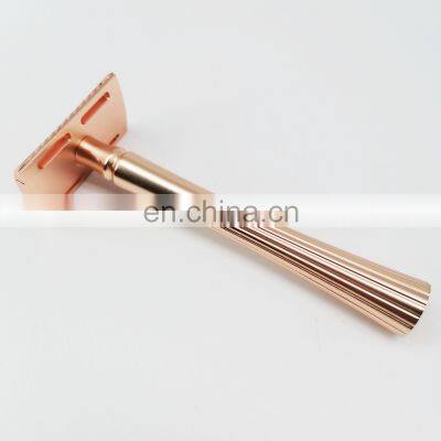 Premium Quality Metal Adjustable Double Edge Womens Safety Shave Razors photo-3