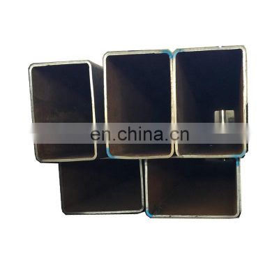 EN10219 s275jr welded steel square tube, black annealed rectangular steel hollow sections