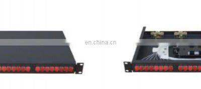 GL Factory Supply Drawer Type High Quality12 /24/48/96 Port Fiber Optic Patch Panel With1m Pigtails and Adapters