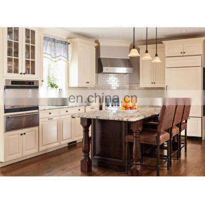 Modern Design u Shaped Carved Wood European Complete Units Set photo-5