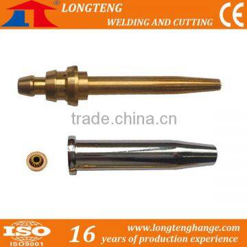 Good Quality Cutting Tips, Chromed Cutting Nozzles Of Oxy-Fuel Cutting Machine