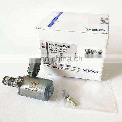 Genuine common rail VCV valve A2C9318740080 S-ieme-ns original for common rail pessure control valve A2C53384727 VDO pump