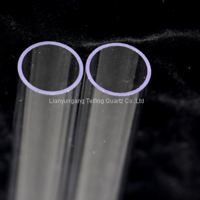 Transparent Ozone Free Quartz Tube Quartz Glass Tubes for Germicidal Lamp photo-2