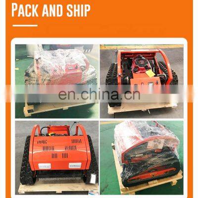 Cutting Width 550mm Cordless Portable Zero Turn Petrol Mini Automatic Remote Control Lawn Mower photo-3