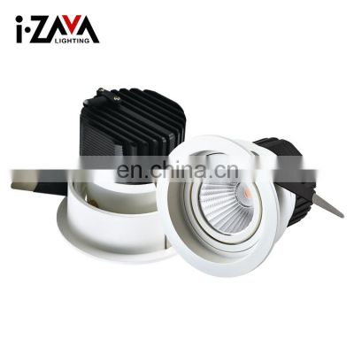 High Quality Indoor Living Room Recessed Mount Cob Aluminum IP44 6 8 W LED Spotlight